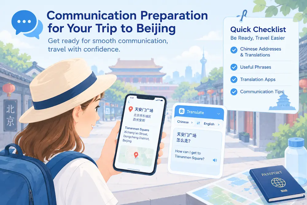 Guide to Preparing for Communication During a Trip to Beijing