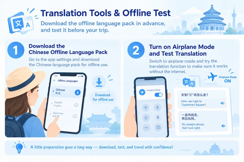 Guide to Using the Travel Translation App Offline
