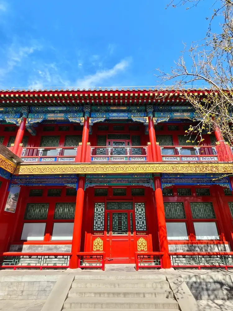 Rear Covered Building