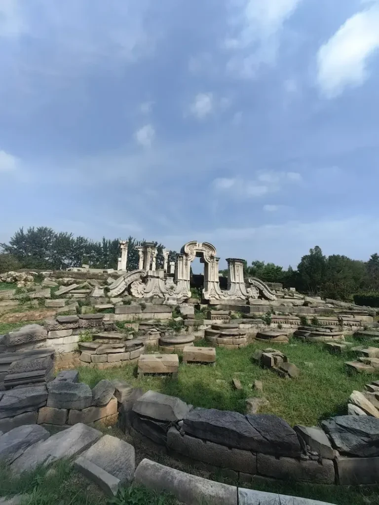 The Ruins of the Western-Style Buildings at the Old Summer Palace