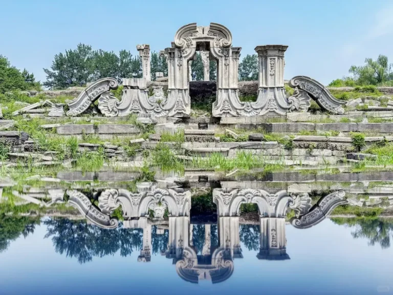 Western-Style Buildings Ruins