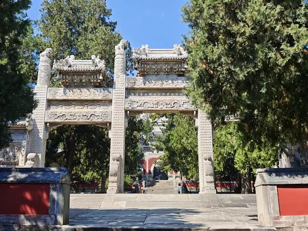 Exquisite Stone Carvings at Biyun Temple