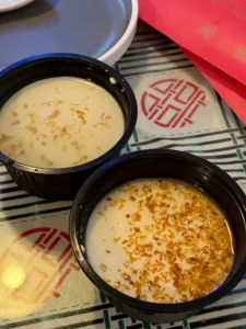 Osmanthus Almond Tofu