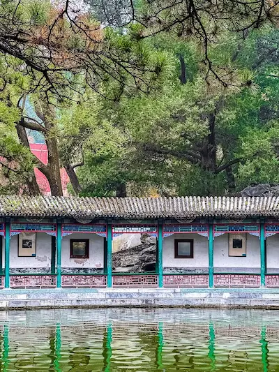 Scenery at Jianxin Zhai