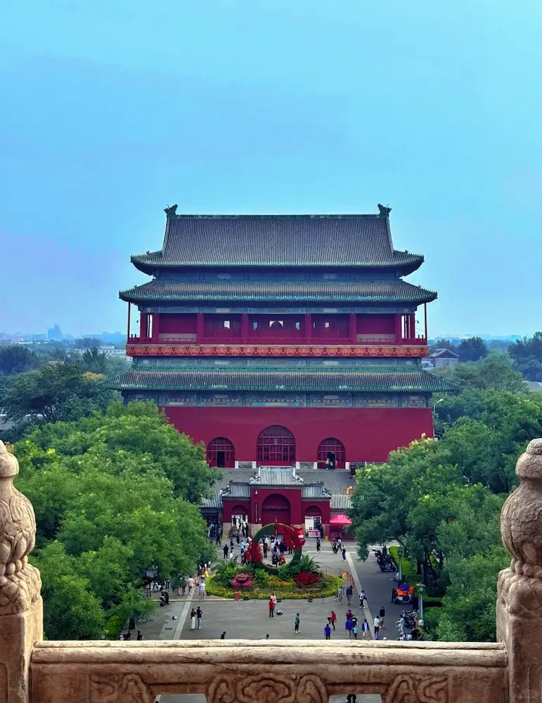 the Drum Tower