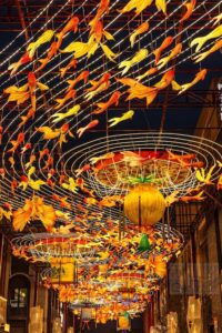 Lanterns on Qianmen Street