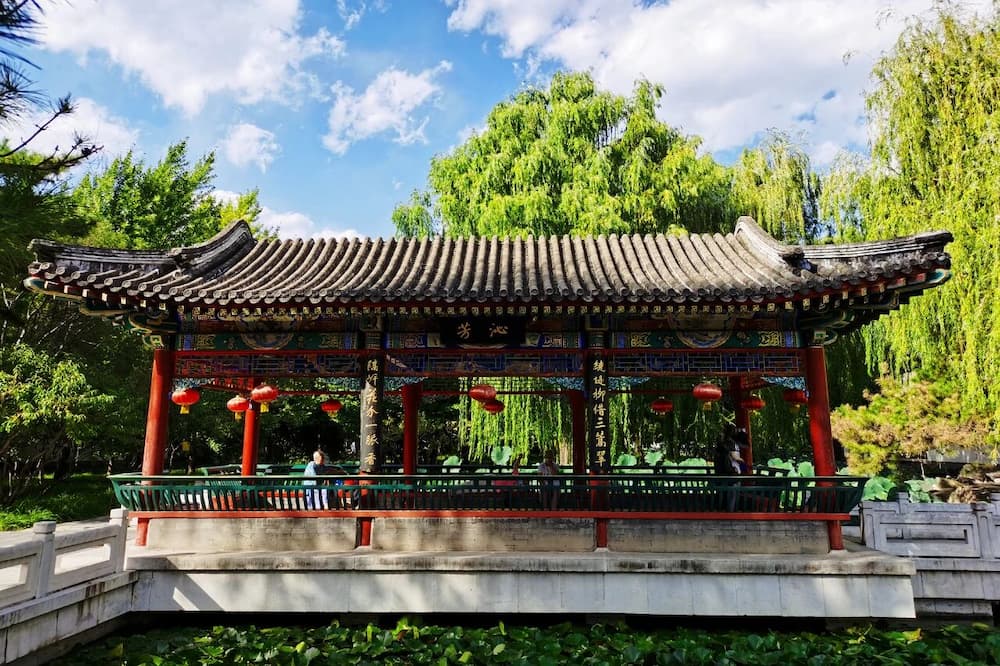 Qinfang Bridge Pavilion Qinfang Bridge Pavilion