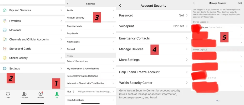 Steps to set your phone as a frequently used device in WeChat Pay