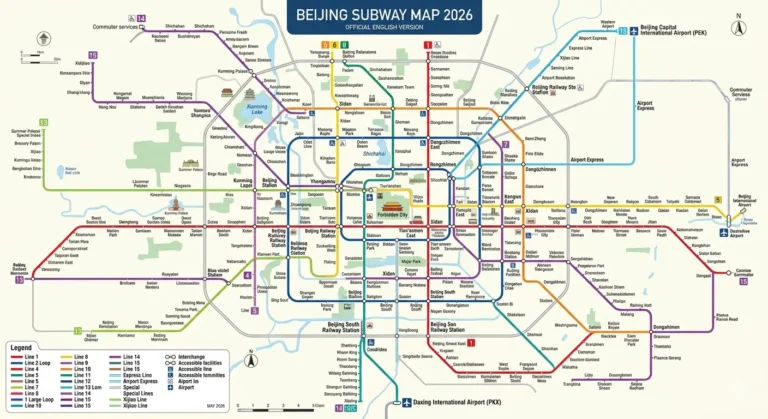 2026 Beijing Subway Map