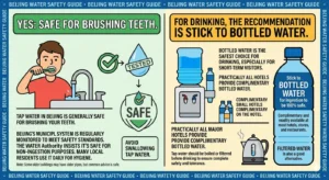 Can you brush your teeth with tap water in Beijing