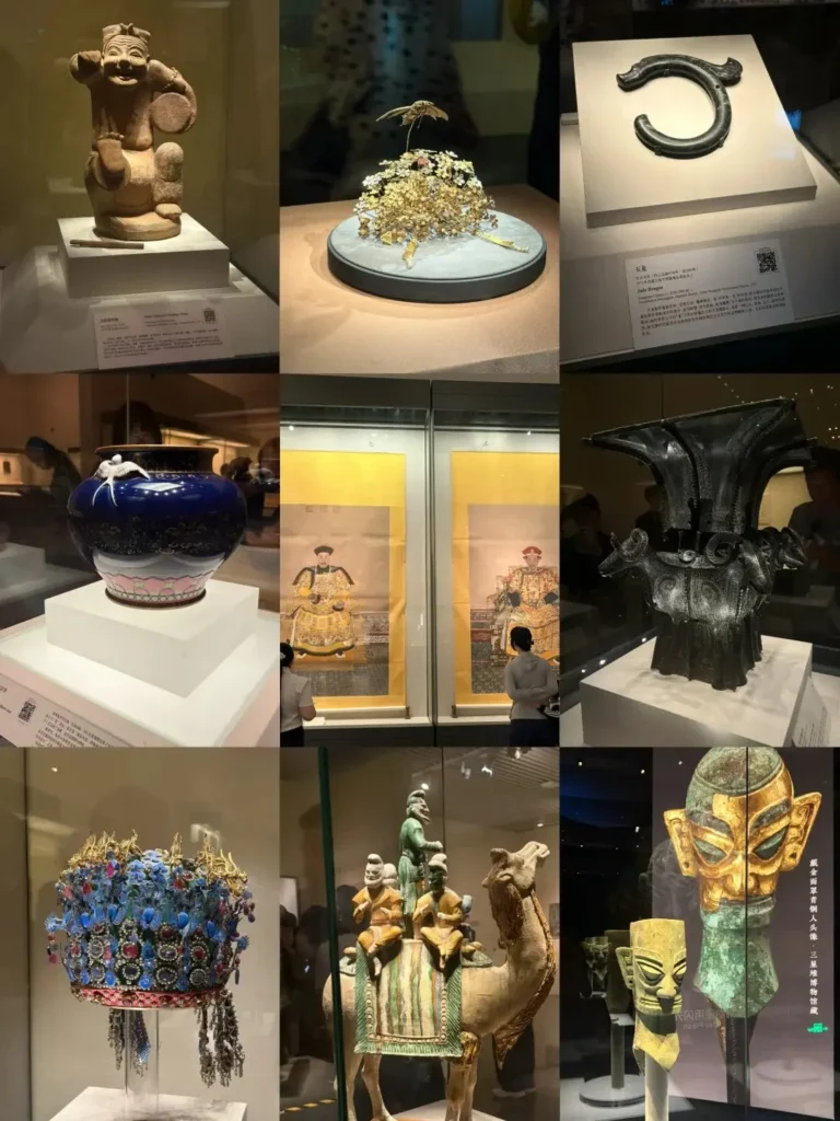 Exhibits Display of National Museum of China