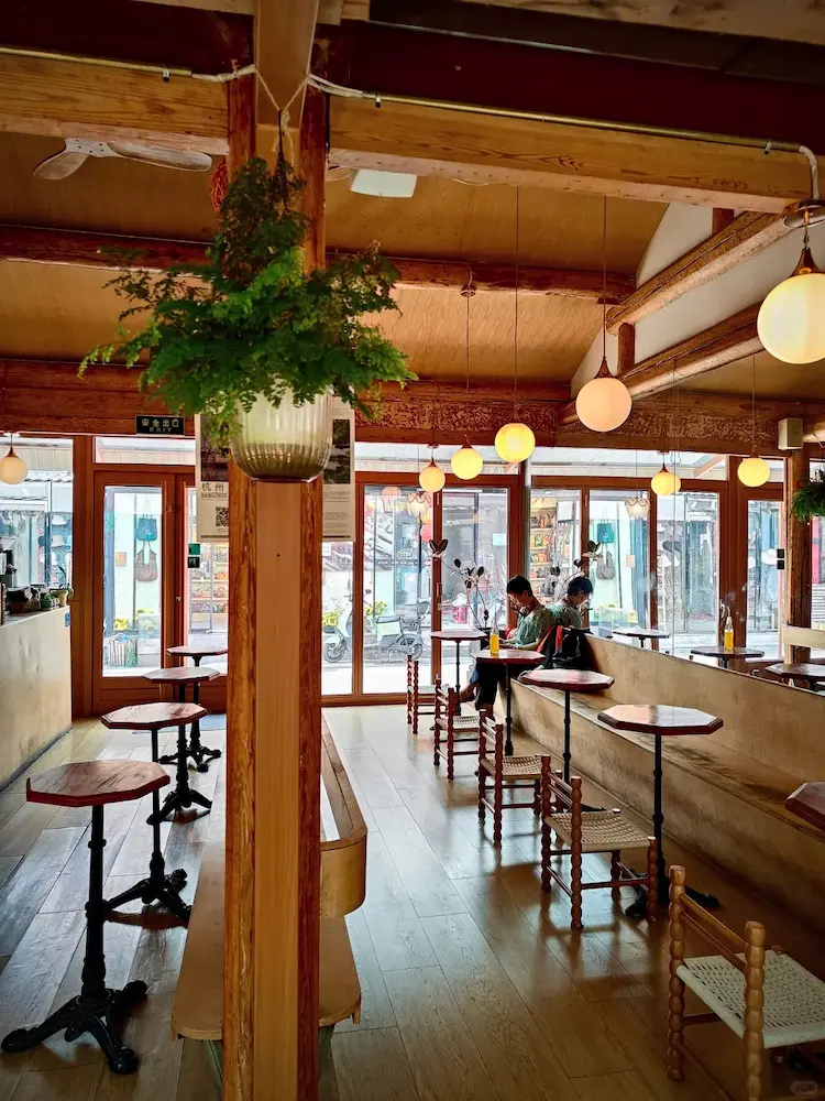 Inside Metal Hands Coffee
