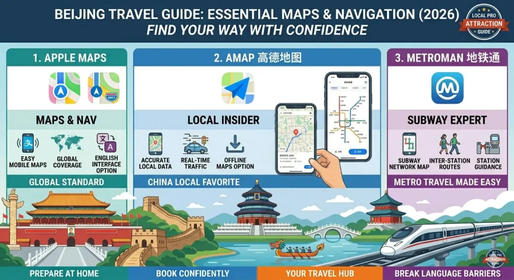 Must-have Map & Navigation Apps for Beijing Travel
