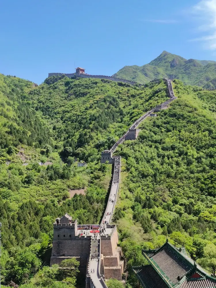 Scenery of Juyongguan Great Wall in Early Summer