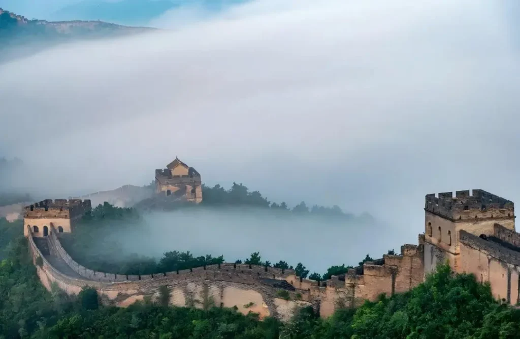 Sea of Clouds over Jinshanling Great Wall