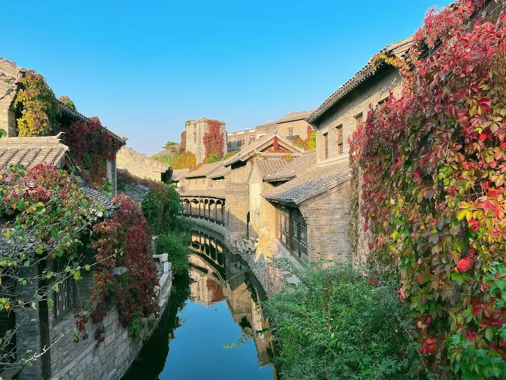 Small bridges and flowing waters in Gubei Water Town