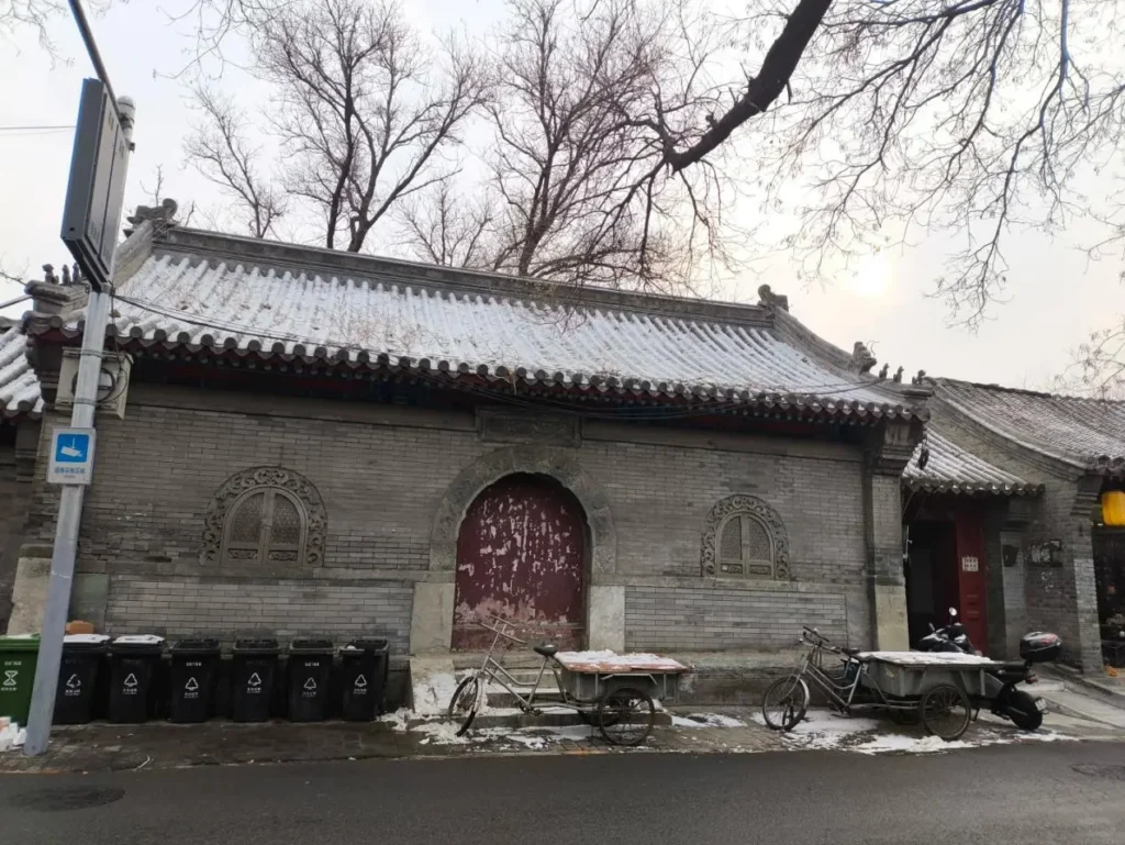 The Fire God Temple in the middle section of Guozijian Street