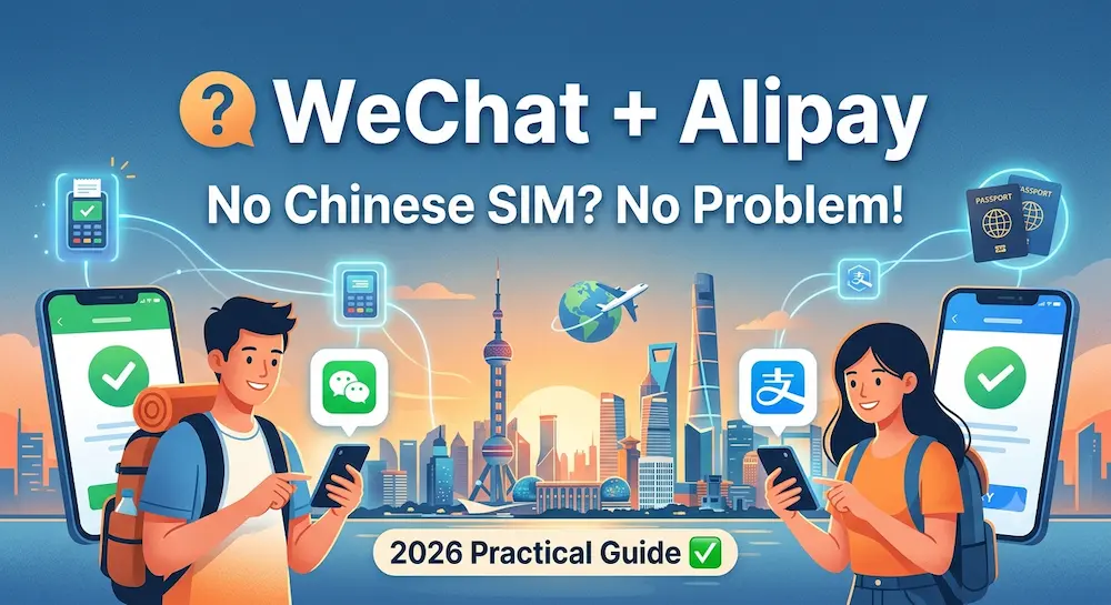 Without a Chinese Phone Number or SIM Card