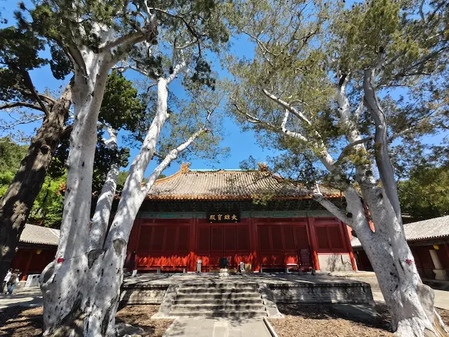 The Great Hall of the Buddha at Fahai Temple