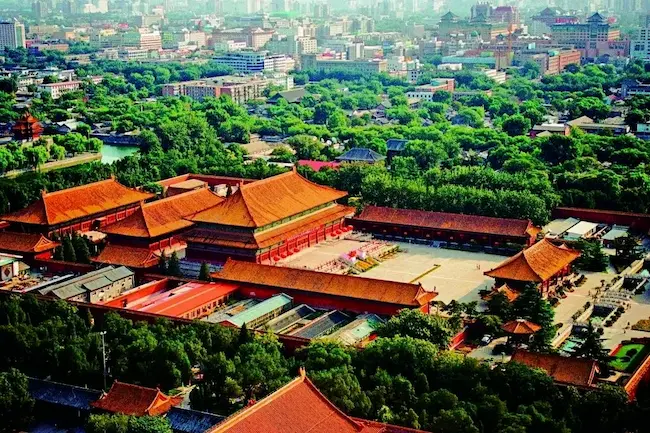 Aerial View of the Imperial Ancestral Temple