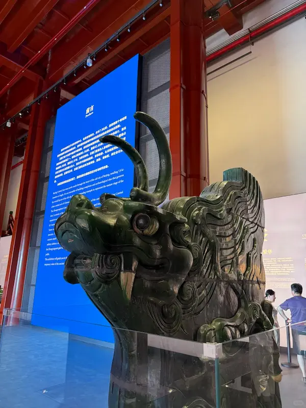 Giant Glazed Ceramic Guardian Beasts