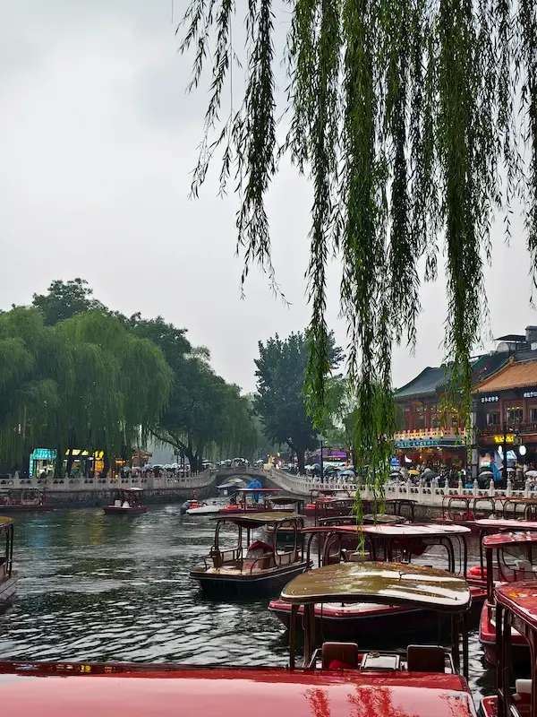 Shichahai on a Rainy Day