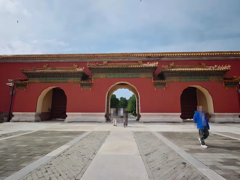 The Five-Colored Glazed Tiles Gates