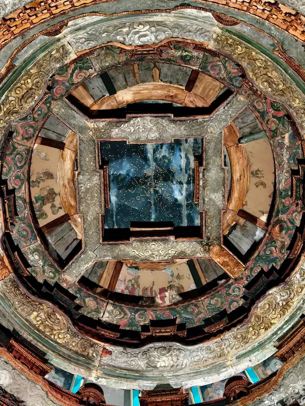 The Heavenly Palace Caisson Ceiling