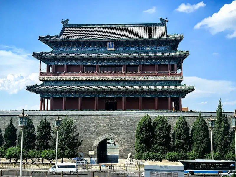 The Reopened Zhengyangmen Gate Tower