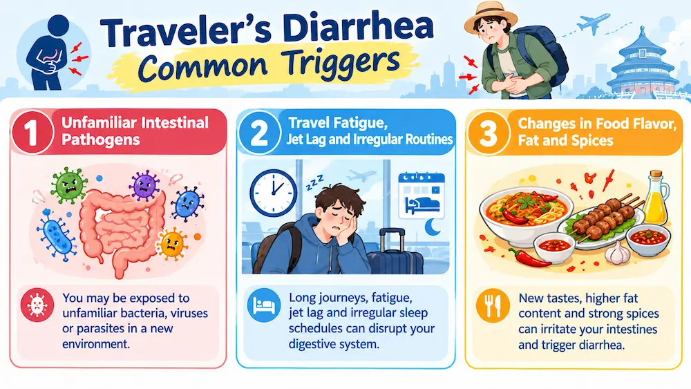 Traveler's Diarrhea | Causes