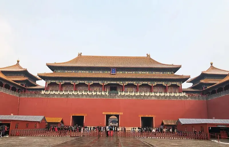 Wumen Gate of the Forbidden City
